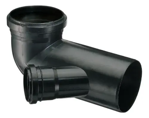 Codo A 87°30'  MH 110mm X 63mm C/Acom. Derecha