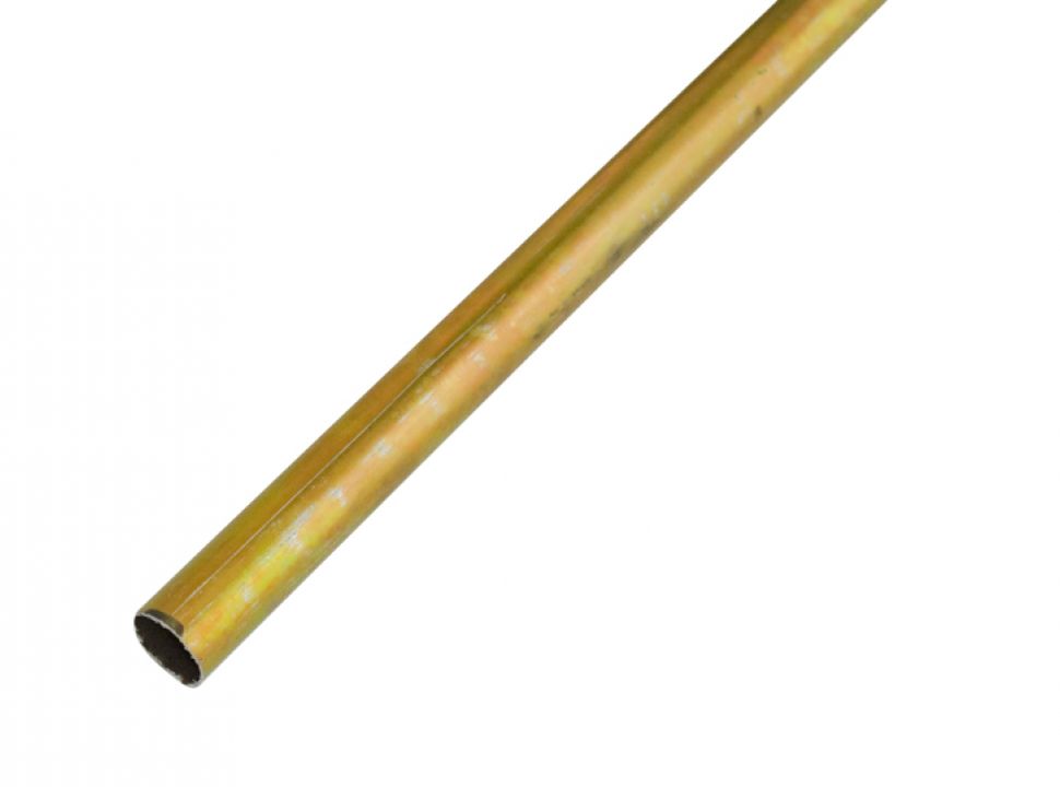 Caño Hierro Zincado Dorado 1/2"  X Metro