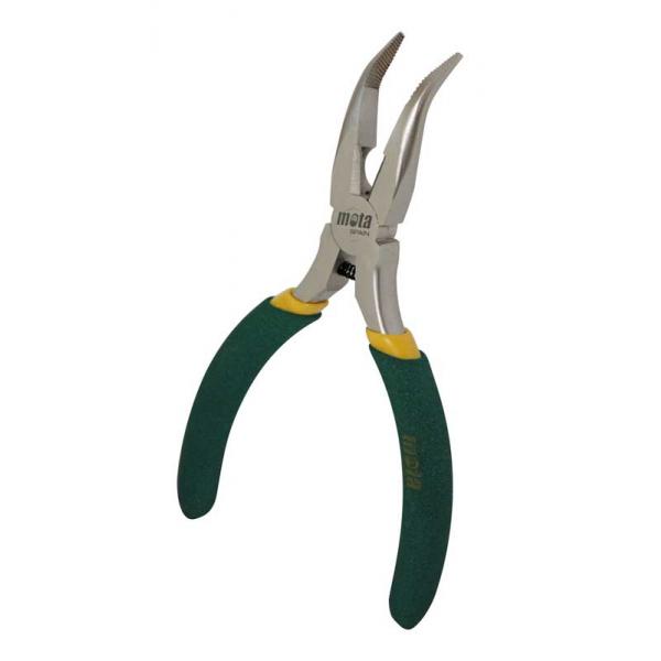 Alicate Mini Mota Q704 1/2 Caña Curvo 115Mm