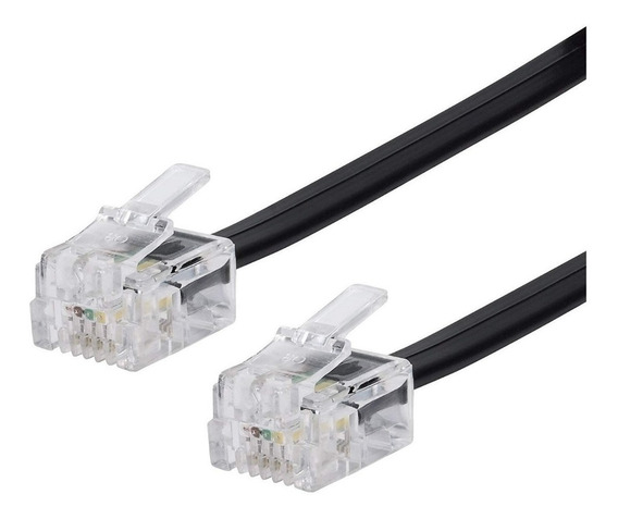 Cable Roseta Amricana C/2 Rj11 X 2Mts
