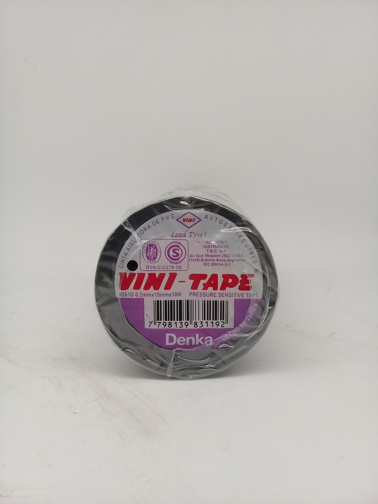 Cinta Pvc Vini Tape X 10Mts.