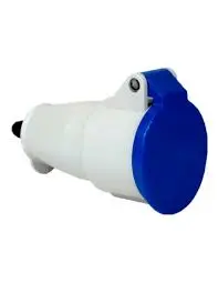 Acople Industrial 16A 2P+T 220V Newkom S-3056