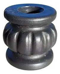 Adorno Redondo 28Mm Ho.Neg.Epoxi