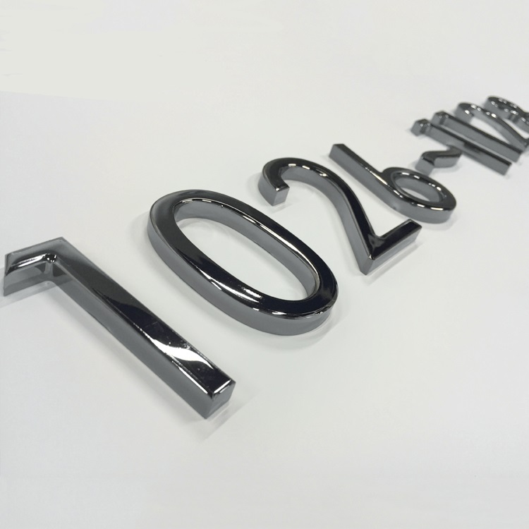 Numero "3" De 100mm Acero Inox 304L