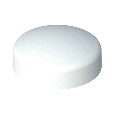 [65038] Tapa Cabeza De Tornillo Blanco