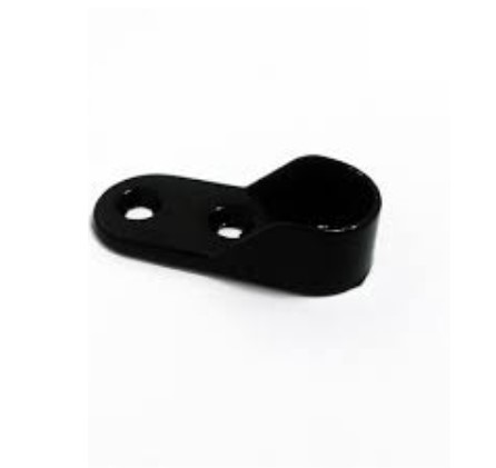 [60751] Soporte Lateral Oval Negro