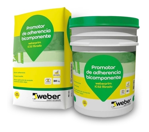 [72016] Weberprim IC-52 Fibrado Liquido Balde 18kg (Usar + Solido)