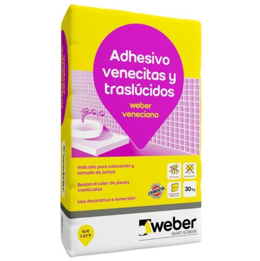 [64737] Weber Veneciano Nieve + Blanco  X 5 Kg