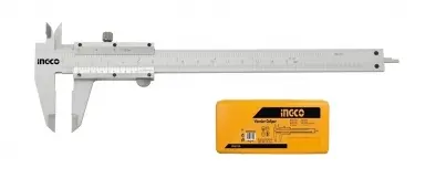 [75602] Calibre De Acero Ingco 20cm 0-200mm C/estuche Plástico