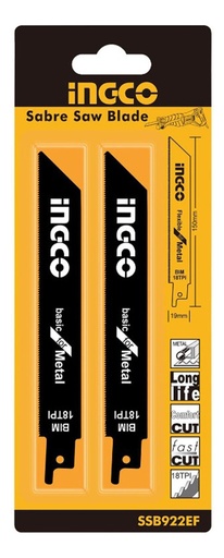 [73576] Hoja De Sierra Sable Para Metal - SSB922EF