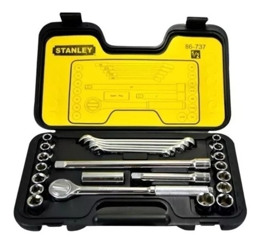[15126] Jgo 25 Llaves Y Tubos Stanley Pulgada 86737