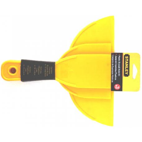 [14378] Jgo. 3 Espatulas Plasticas Stanley 28033 Dentadas