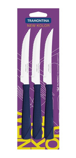 [16238] Jgo.3 Cuchillos Tramontina Multicolor  23500/315
