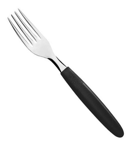 [16149] Tenedor Tramontina Condor Negro  (C/U)