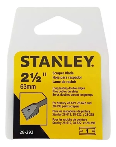 [71964] Blister De 10 Rep. P/Raspador Stanley 28-510