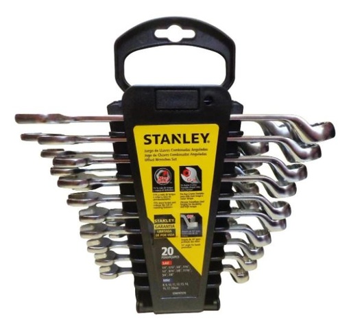 [15252] Juego De 20 Llaves Combinadas Stanley  85783