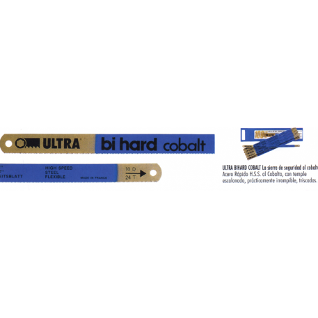 [20879] Hojas De Sierra Ultra Bi-Hard Ac.Rapido 24Dt