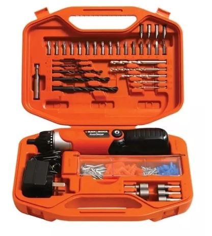 [75126] Atornillador Black & Decker Bd7260 3.6v Con Maletin