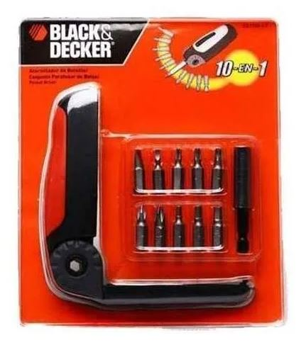 [40633] Set Atornillador Manual Black & Decker BD7258-LA