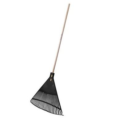 [60517] Barrehojas Plastico CON CABO BELLOTA COLOR NEGRO