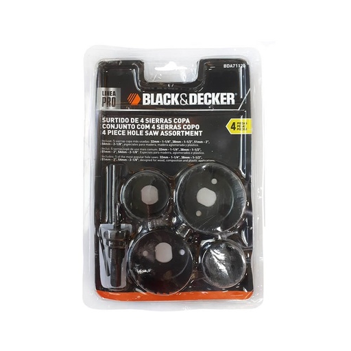 [61261] Set De 4 Sierras Copa BLACK Y DECKER BDA71120