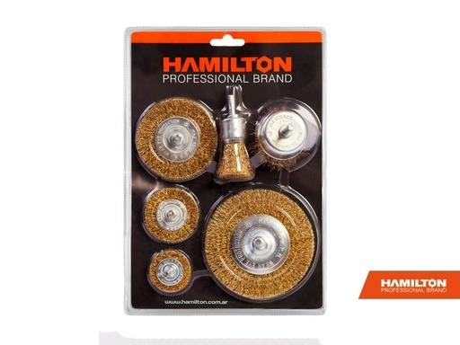[56639] Cepillo Kit De Cep. Circulares De 6 Pzas