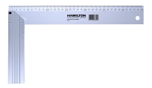 [33784] Escuadra De Aluminio 35Cm
