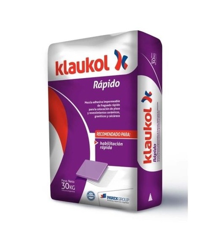 [61141] Klaukol Rapido Bolsa X 30kg
