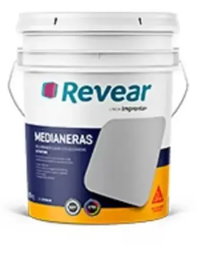 [72367] Revear Medianeras Verde Cemento Bd 25Kg