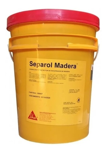 [74142] Separol Maderal 20L para encofrados de madera