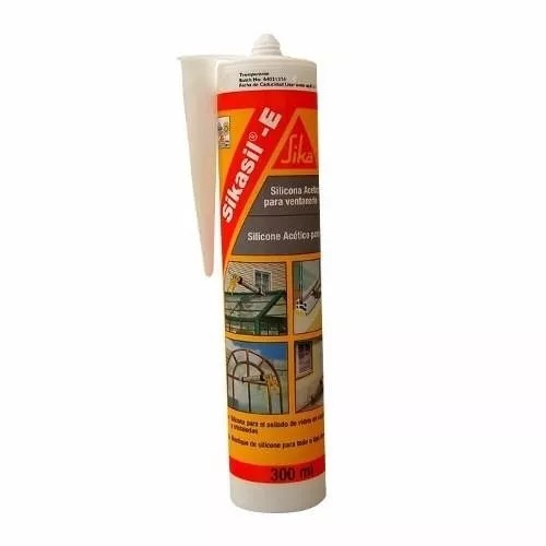 [354] Sikasil E Transp.- Silic. Vidrios Y Carp.Cart X 300Ml
