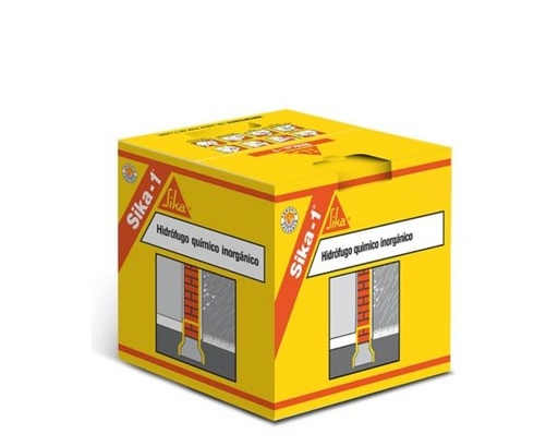 [339] Sika 1 - Hidrofugo Sachet X 5Kg.  (Caja 4sachetx20L )