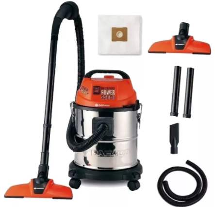 [76183] Aspiradora Polvo Liquido Tacho De 20lts 1000w