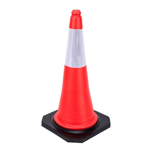 [64600] Cono Semiflexible Naranja 75cm C/Refl 3064