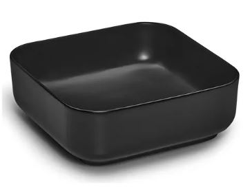 [75917] Bacha Sanitaria De Apoyar Negra 385X385X140MM