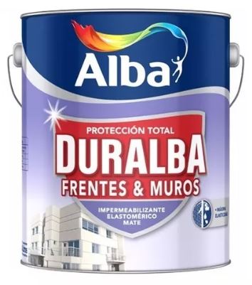 [75194] Duralba Frentes Y Muros Blanco X 1Lt