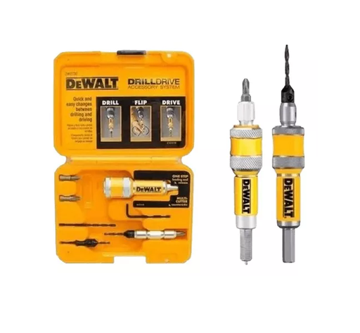 [62553] Avellanador Dewalt  Kit P/Atornillar Y Perforar DW2730  8pzs