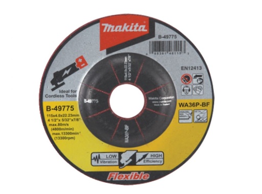 [65275] Disco Abrasivo 115mm Flexible Desbaste