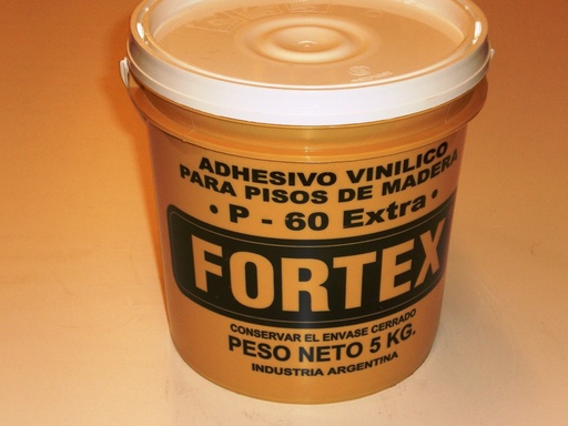 [315] Cola Fortex P60 P/Pisos De Madera X5Kg