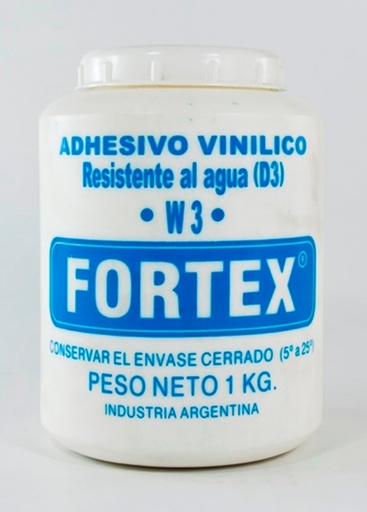 [317] Cola Fortex W3 Resistente Al Agua X 1Kg