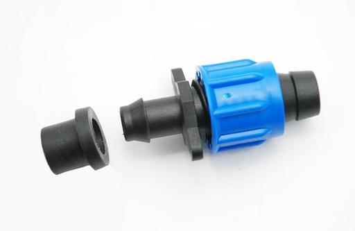 [60713] Conectores PE A Cinta 16mm Amarillo