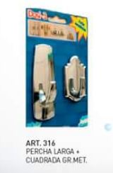 [25872] Percha Lord + Larga X 2 Metalica Dosi