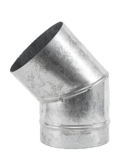[33845] Curva Galvanizada C30 100Mm A 45º