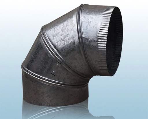 [43370] Curva Galvanizada C25 100Mm A 45º