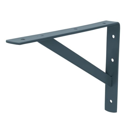 [53166] Mensula 30x25 Cm Estilo Planch. 19x5 Mm Negra