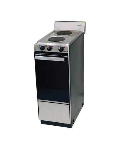 [55820] Cocina Electrica Pie Angosta Inox