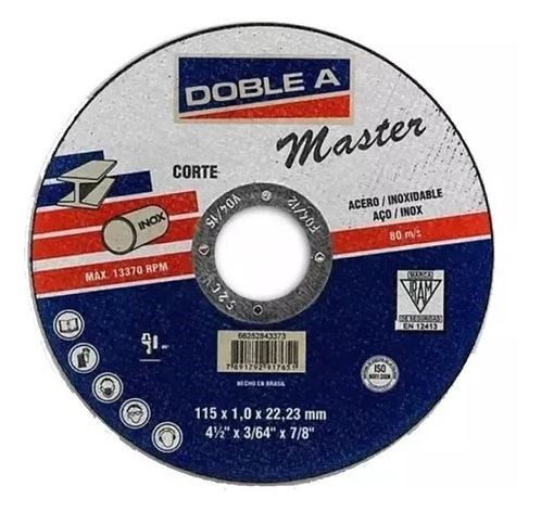 [60185] Discos 115x1.0x22  A60Q-BF Basic