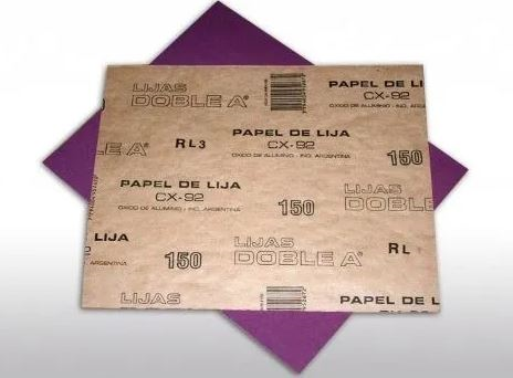 [60190] Hoja Lija Papel Rubi A210 X 260 #180