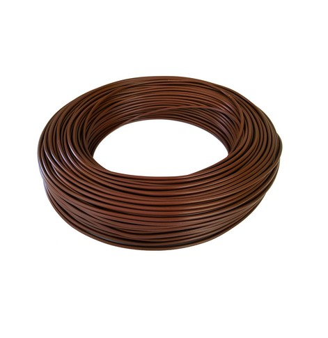 [64792] Cable 1X1 Normalizado Marron