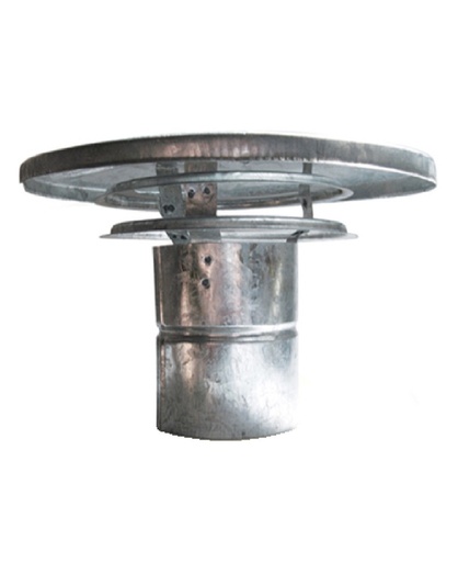 [66545] Sombrero Dos Aros Galvanizado C30 250Mm